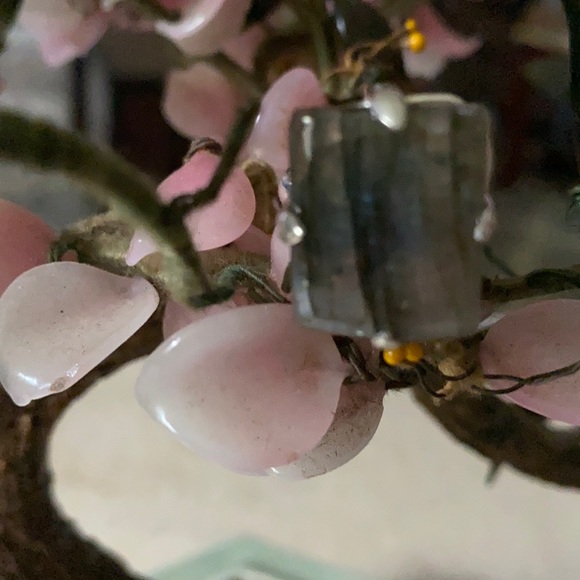 Vintage 925 labradorite ring